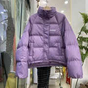 羽绒服女短款2023冬季韩版立领宽松小个子面包服学生加厚外套