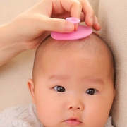婴儿洗头刷宝宝洗头神器硅胶，去头垢刷搓澡海绵新生婴幼儿洗澡用品