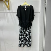 商场同款JA8157春季2024时尚韩版国风新中式两件套女套裙