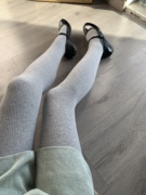 踩脚!巨显瘦的微压连裤袜，韩国纯色细条显瘦打底袜ins精梳棉裤袜