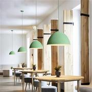 北欧餐厅桌子树脂吊灯简约现代设计师艺术单头圆形咖啡厅吧台灯