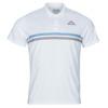 kappa背靠背男士运动polo衫，短袖t恤高尔夫服装，上衣白色夏季2024款