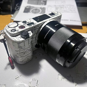 适用索尼相机贴纸，nex-5nex-6nex7镜头保护膜18-55e50e18-105