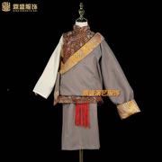 藏族出服装式少数民族舞6蹈服舞台表演服5个少数民藏演族服饰艺考