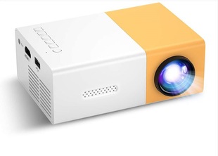 YG300 微型迷你投影仪家用 led便携式小型高清家庭影院投影机