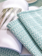 夏季棉麻沙发垫四季通用防滑纯色，简约粗布实木沙发坐垫套罩靠背巾