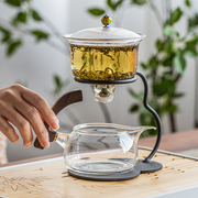促玻璃自动茶具套装懒人全自动泡茶器简约现代创意日式功夫茶具新