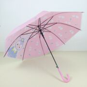 创意清新女士晴雨伞可爱动物兔子卡通伞少儿伞长柄伞雨伞