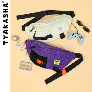 海盗系列TYAKASHA塔卡沙斜挎包胸包男女上学旅行斜挎背包