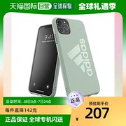 日本直邮Adidas阿迪达斯 iPhone11promax手机壳 绿色37671