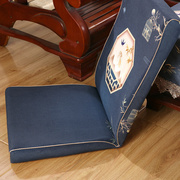 新中式红木沙发坐垫带靠背老式实木椅垫子可拆洗防滑木制沙发