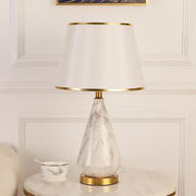 美式现代简约欧式卧室床头柜灯北欧复古温馨创意暖光陶瓷家用台灯