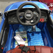 好儿佳童车配件充电器奥迪RS5儿童电动车方向盘遥控器玩具车电瓶