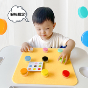 拧瓶盖子幼儿园早教益智玩具宝宝专注力练习精细动作训练颜色认知