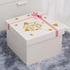 超大号白色礼物盒仪式感盒空盒特大号送女友生日惊喜礼盒箱子