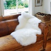 澳洲羊毛垫子真皮沙发坐垫，北欧四季通用沙发垫，皮毛一体整张羊皮垫