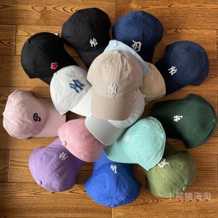 韩国 MLB小标NYLA洋基队可调节男女春夏棒球鸭舌帽子CP77