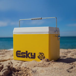 esky复古纪念版27L保温箱冷藏箱户外便携露营野餐保鲜箱保冰箱