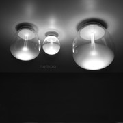 北欧简约创意玻璃吸顶灯玄关走廊过道设计师民宿灯饰卧室吸顶灯