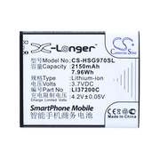 CameronSino适用海信HS-EG970 U970 T970 U966手机电池LI37200C