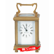 钟表欧式钟表机械座钟古典台钟欧式小型皮套钟
