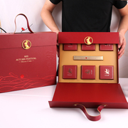 月饼礼盒包装盒，高端6-8粒装烘焙盒可定制公司单位logo