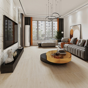 现代简约室内仿实木600x1200木纹地砖客厅阳台卧室庭院灰色瓷砖