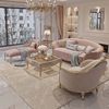 法式新古典实木沙发大小户型客厅宫廷复古公主风雕花欧式家具组合