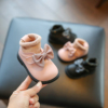 女宝宝靴子一1-3岁软底学步鞋女婴鞋子小童皮鞋短靴小宝宝公主鞋