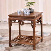 承古堂红木家具非洲鸡翅木，(学名:非洲崖豆木)小茶几边桌正方形