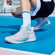 鸿星尔克篮球鞋男鞋2024夏季耐磨减震专业球鞋低帮网布透气运动鞋
