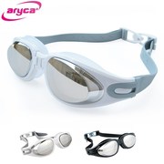 雅丽嘉aryca大框高清电镀泳镜防水防雾成人男女游泳眼镜WG38-A