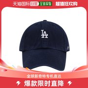 韩国直邮47Brand 运动帽 47 MLB LA Dodgers 棒球帽 平沿帽子