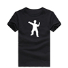 太极拳图案T恤 功夫剪影标志儿童男女个性亲子装 圆领衫可定制