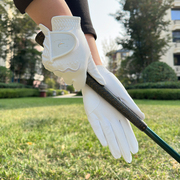 高尔夫球女士手套夏季薄款防晒透气防滑耐磨韩国男童，运动golf