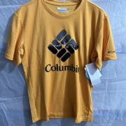 2023春夏columbia哥伦比亚男户外防晒降温吸湿短袖t恤ae9129