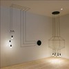 线条吊灯后现代简约北欧自由造型创意蜘蛛灯个性客厅灯具楼梯间灯