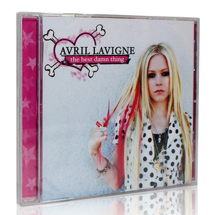 正版艾薇儿专辑，avrillavignethebest，damnthingcd唱片