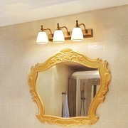 定制欧式卫生间镜前灯，节能灯浴室镜柜灯美式洗手间，镜灯梳妆台化妆