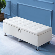 床尾置衣凳床加长凳新中式床尾凳带锁沙发加长接拼凳床尾长凳沙发