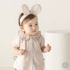 韩国进口女宝宝上衣纯棉衬衫，短袖夏季1-2岁女童女婴儿衬衣夏装