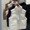 韩国童装儿童羽绒马甲2023秋冬男童，女童外穿坎肩背心90白鸭绒(白鸭绒)外套