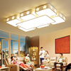 客厅灯2024年LED吸顶灯吊灯长方形简约现代大气卧室灯具套餐
