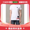 香港直邮philippplein男士白色t恤mtk4458-pjo002n-01