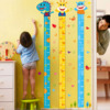 儿童房卧室装饰创意客厅宝宝量身高尺卡通身高贴纸墙贴自粘可移除
