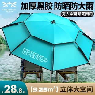 钓鱼伞大钓伞户外遮阳专用大雨伞防雨防晒伞2024拐杖伞地插