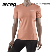 ceprunshirt运动t恤女短袖速干衣，专业马拉松跑步上衣健身衣服