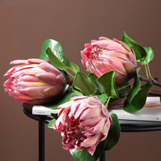 北欧风格仿真花卉假花装饰帝王花，客厅餐桌茶几，插花瓶花艺摆设品