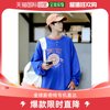 日本直邮neos男女同款大版型花卉标志刺绣卫衣 韩国潮流风格 宽松