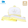 丽婴房婴儿床围新生儿童枕，拼接床围套件纯棉，防撞宝宝软包床垫床单